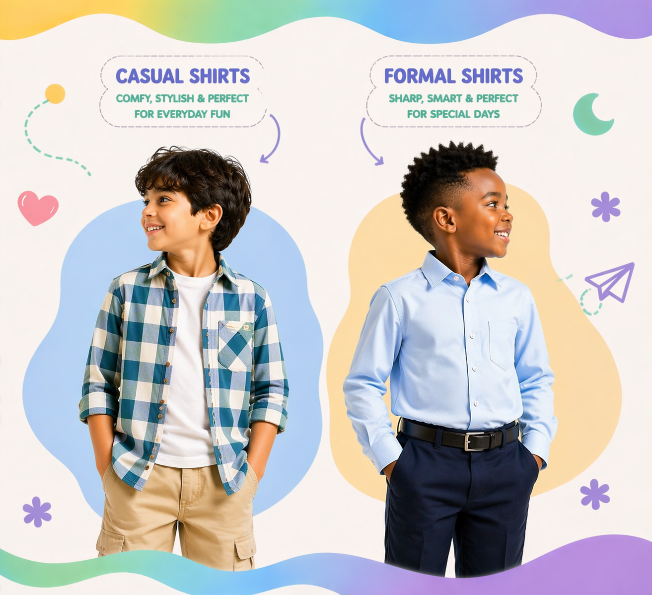 Boys formal & Casual shirts