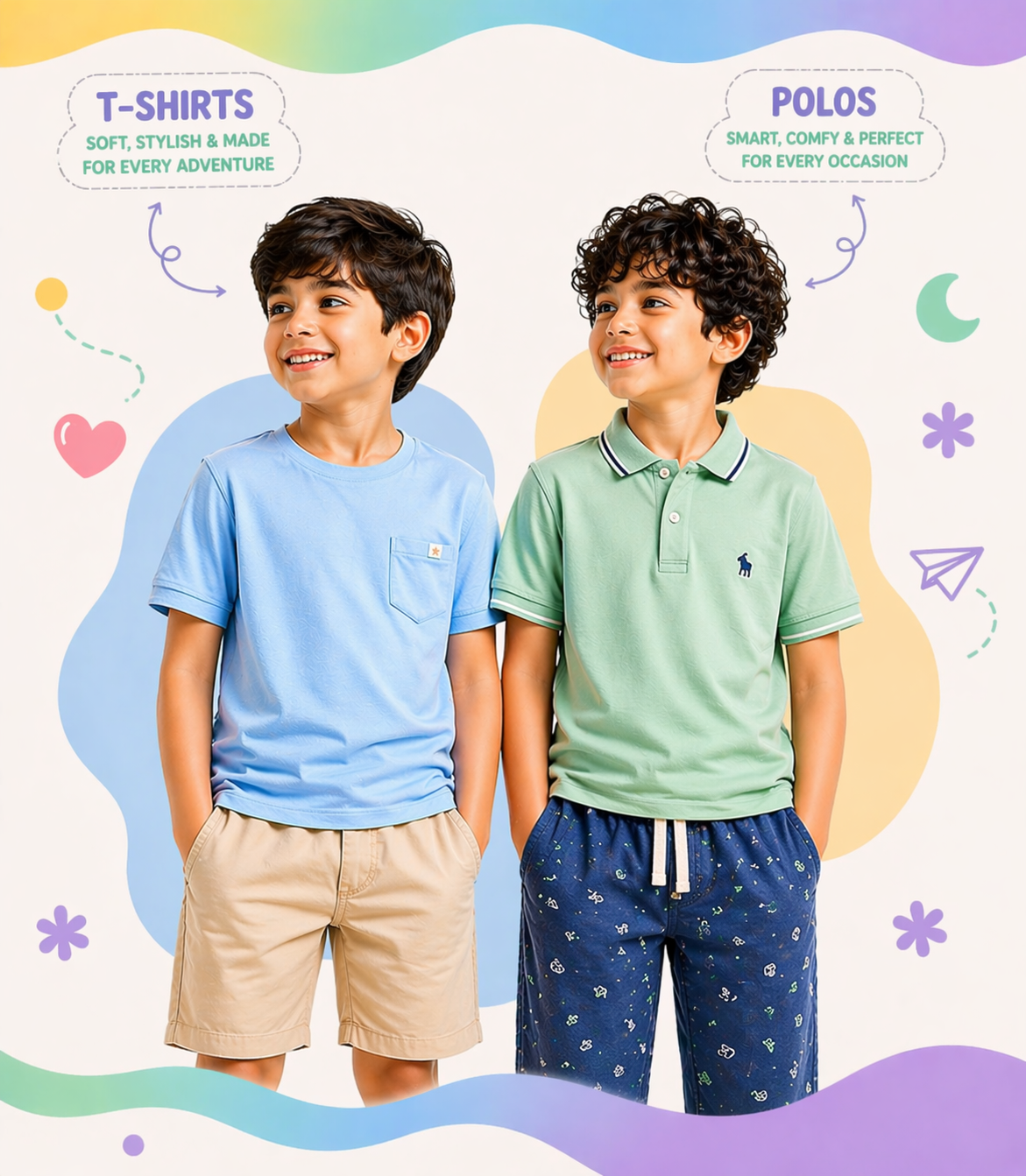 Boys tee & polos