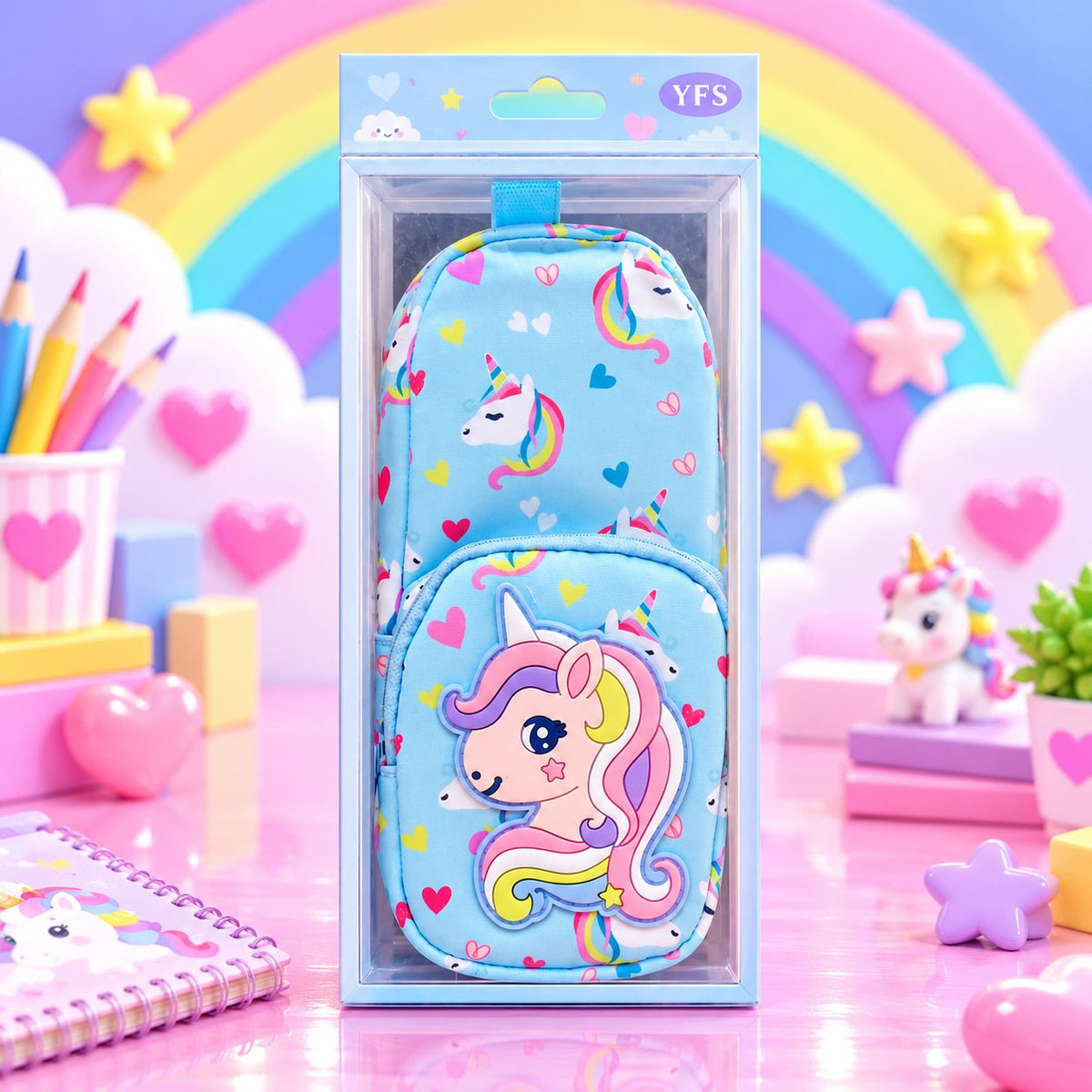 Blue Unicorn Kids Geometry Box