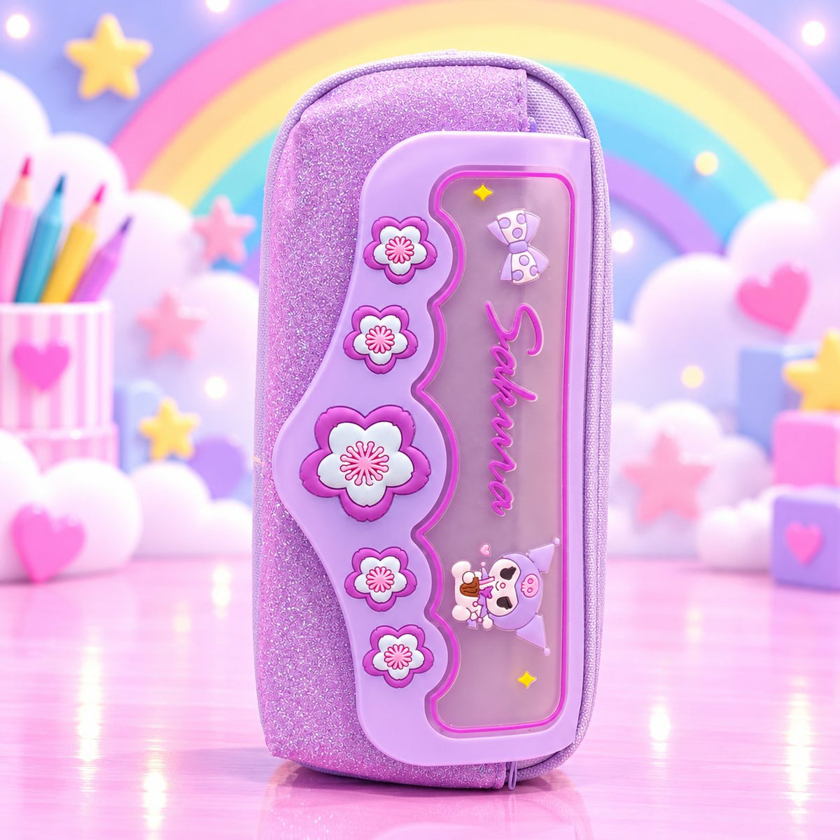 Sakura Glitter Kids Geometry Box
