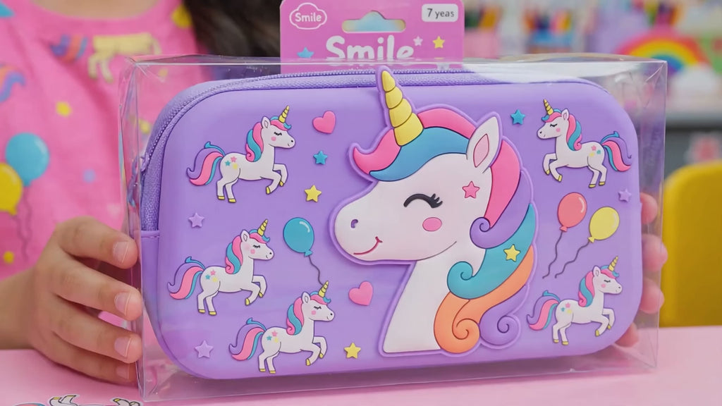 3D Unicorn Kids Geometry Box