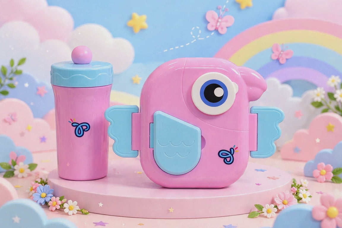 Pink Owl Kids Lunch Box & Bottle Set – ad video