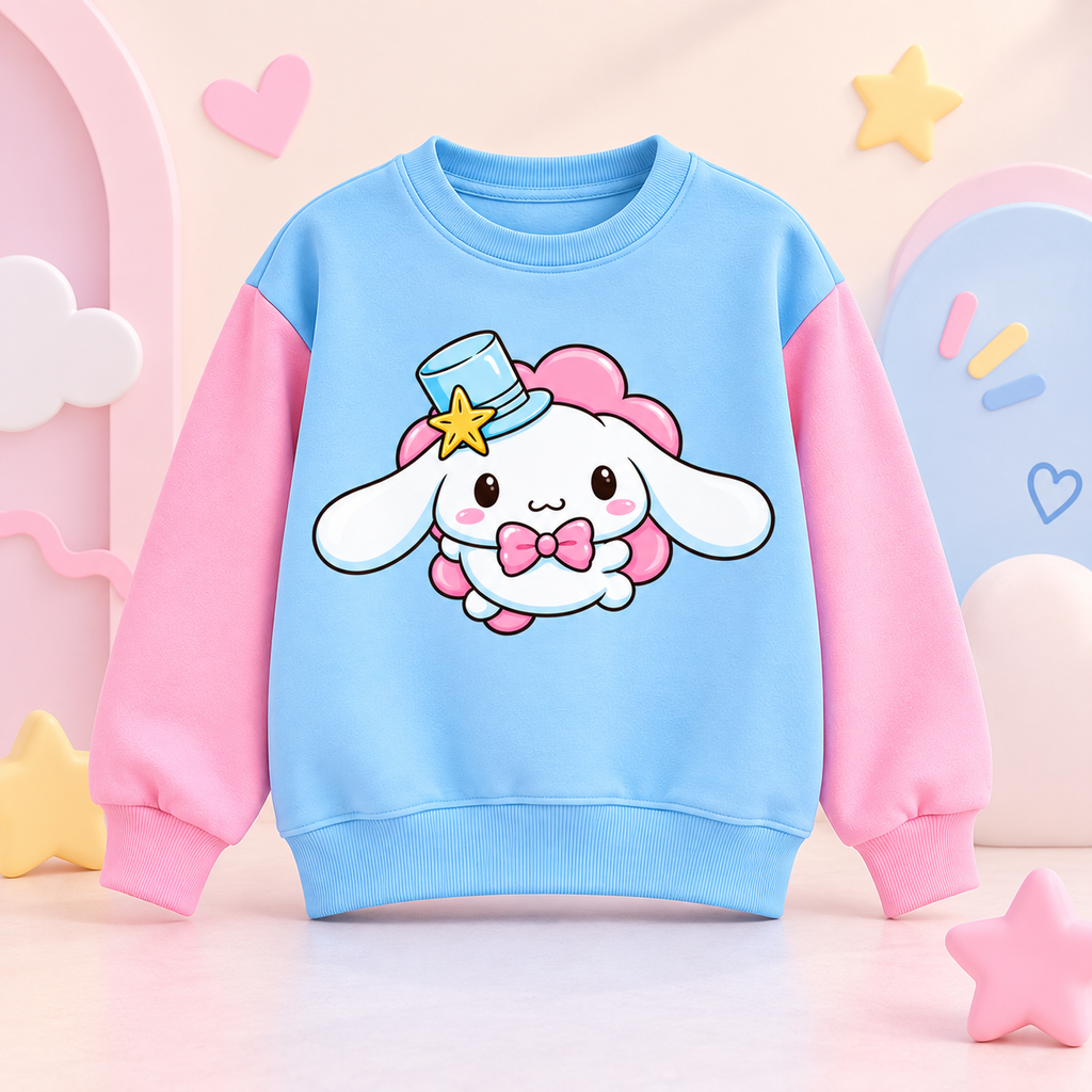 Pinola Dreamy Bunny Girls Sweatshirt