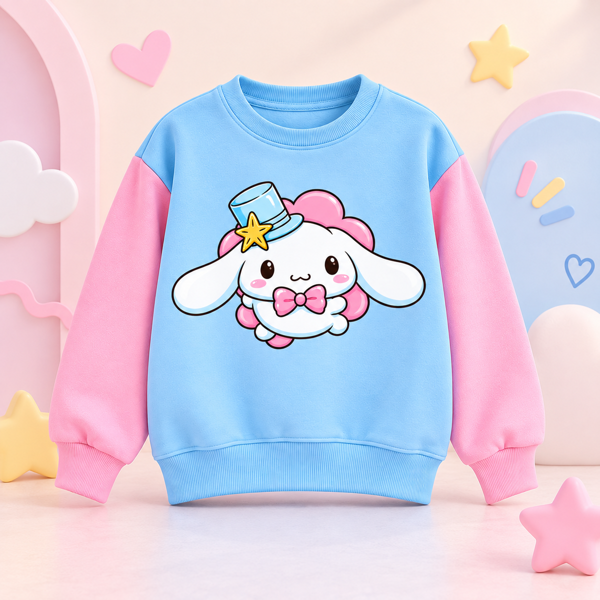 Pinola Dreamy Bunny Girls Sweatshirt