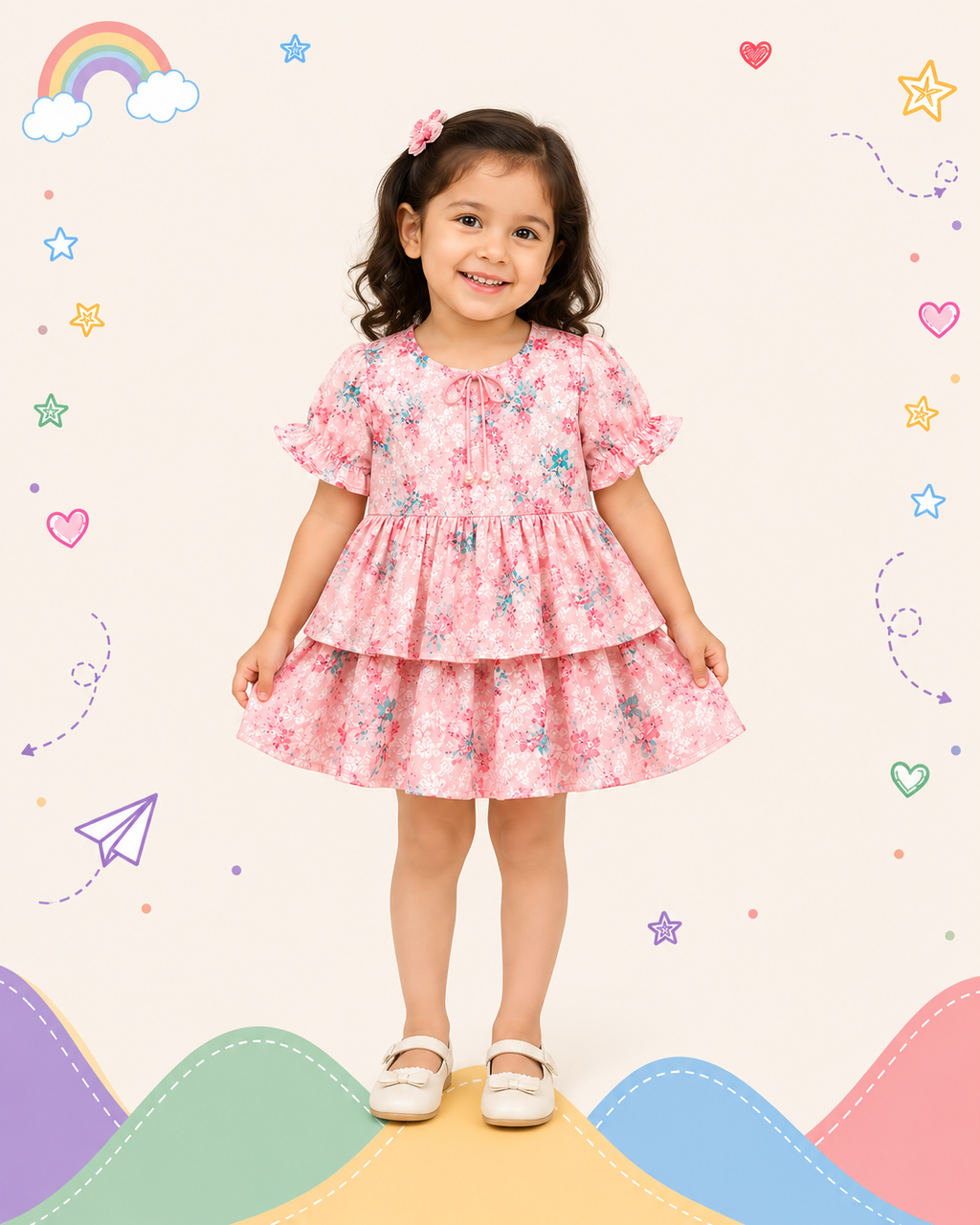 Pinola Blossom Layered Frock