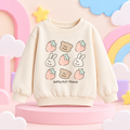 Pinola Berry Best Friends Girls Sweatshirt – Cream