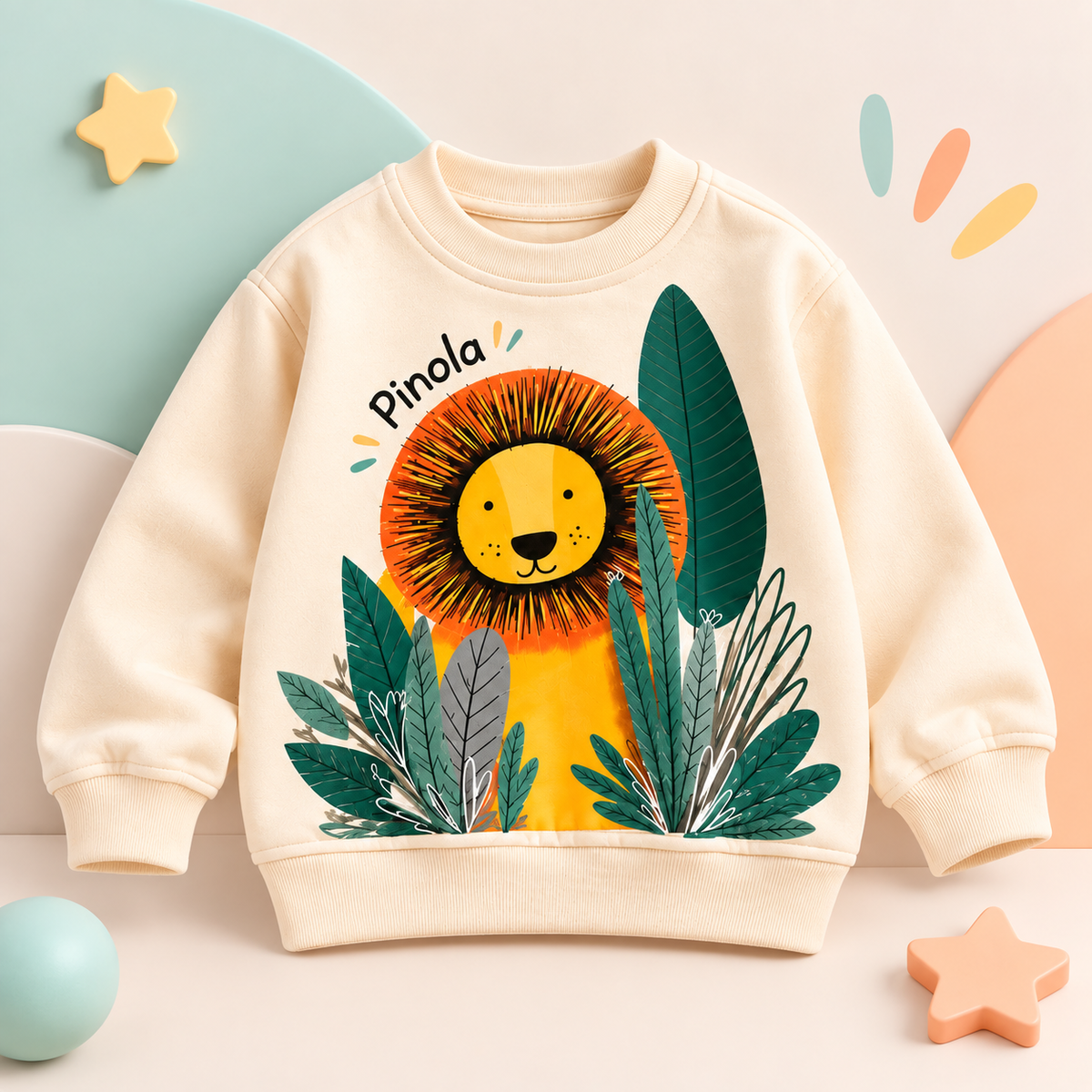Pinola Little Lion Sweatshirt & Jogger Set