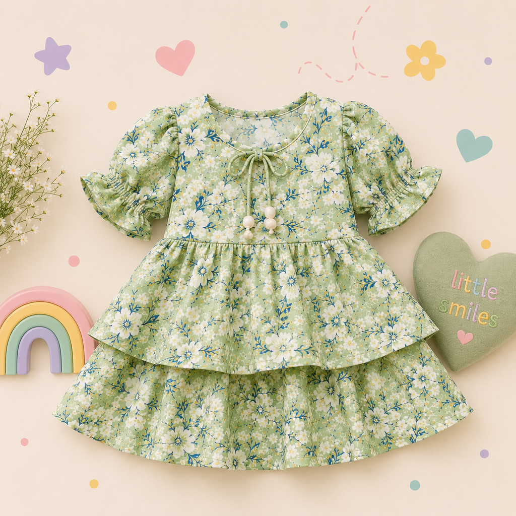 Pinola Meadow Bloom Layered Frock
