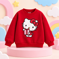 Pinola Hello Kitty Gift Love Girls Sweatshirt – Red