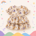 Pinola Lavender Bloom Layered Frock
