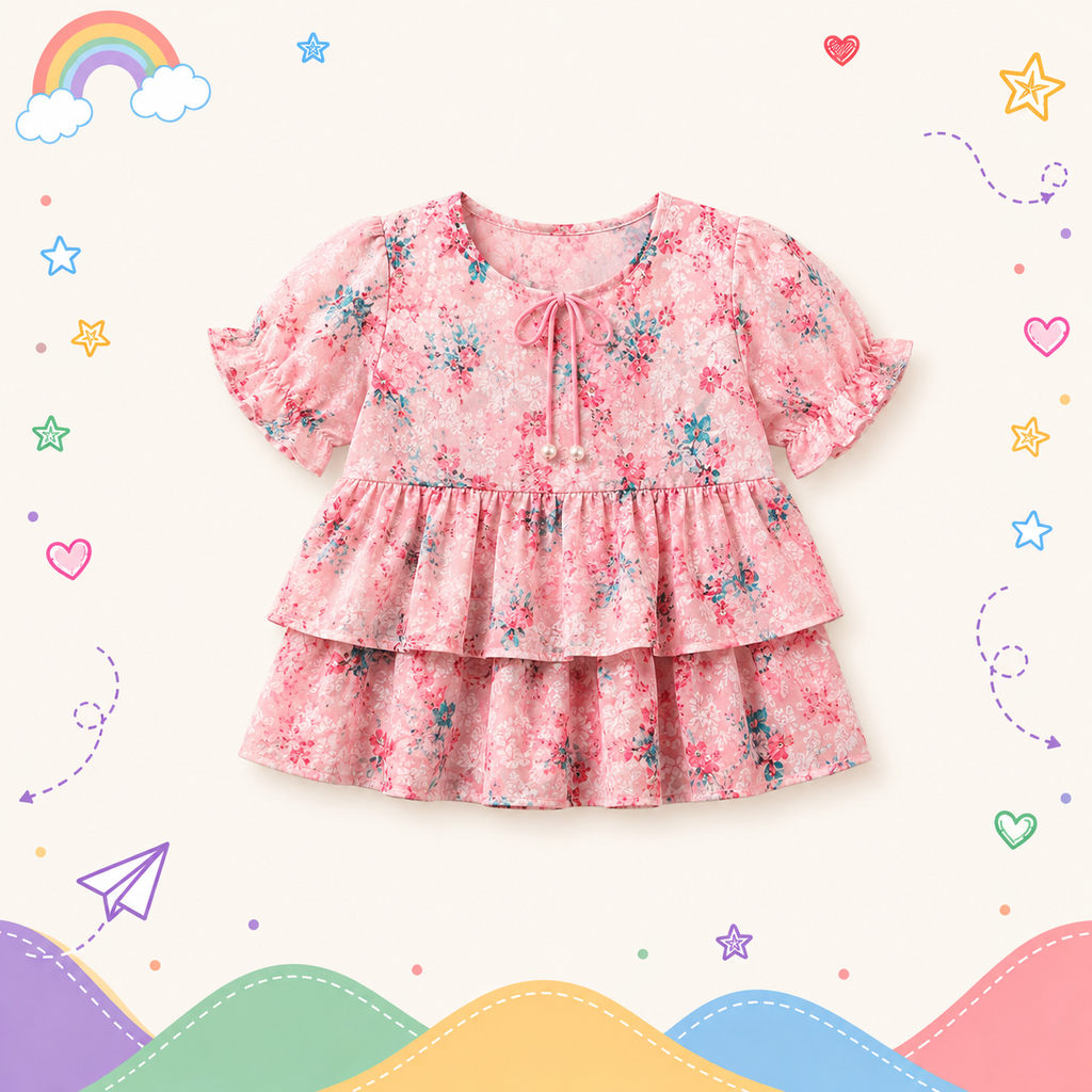 Pinola Blossom Layered Frock